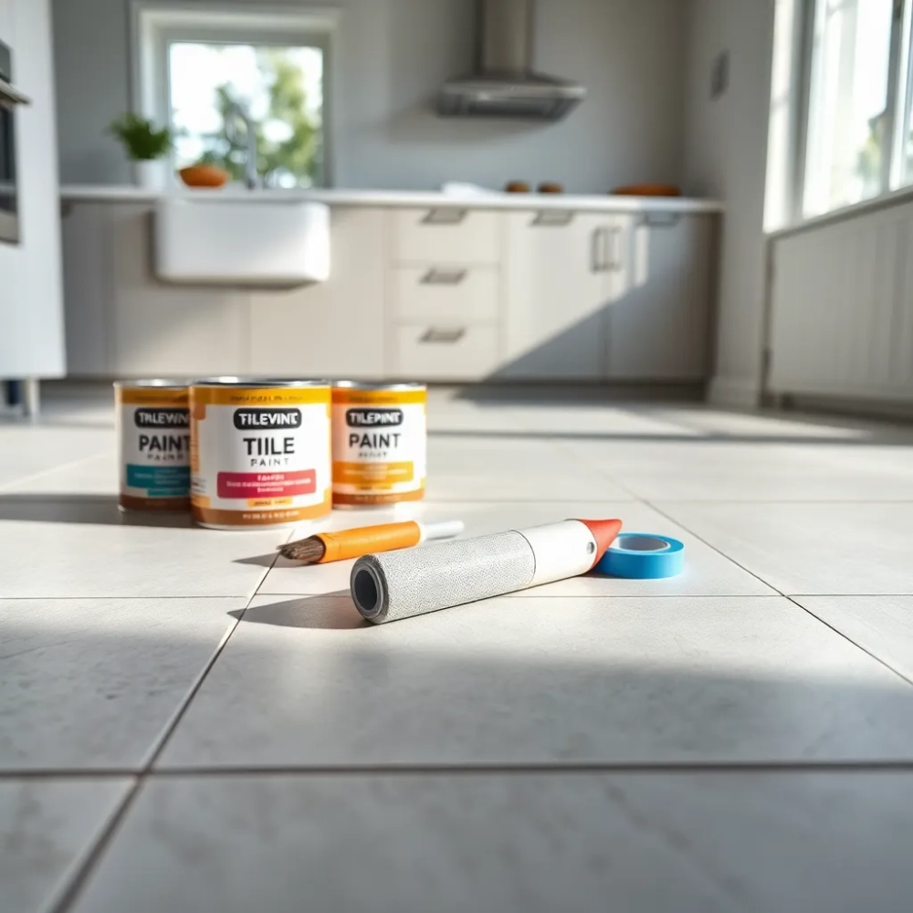 Czym pomalować płytki podłogowe