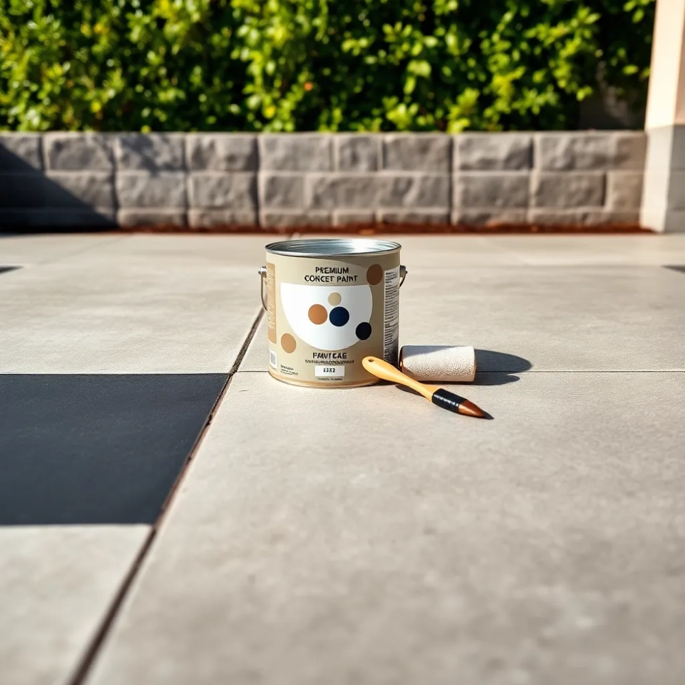 Czym pomalować posadzkę betonowa na zewnątrz