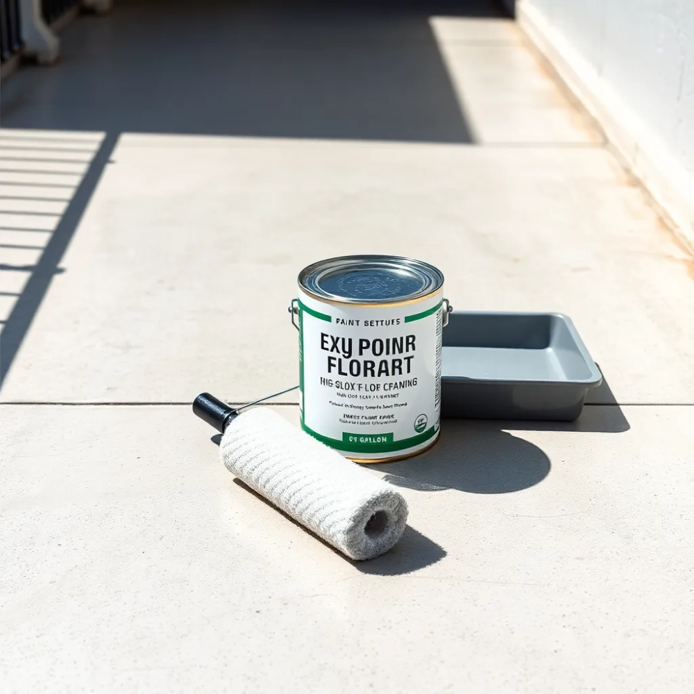 Czym pomalować posadzke na balkonie