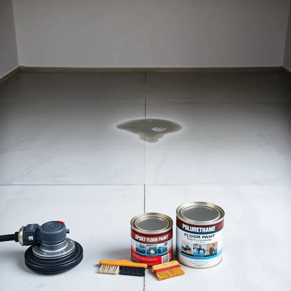 Czym pomalować posadzkę w garażu