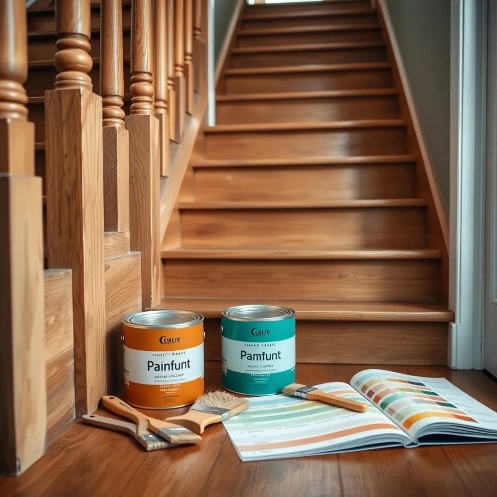 Czym pomalować schody