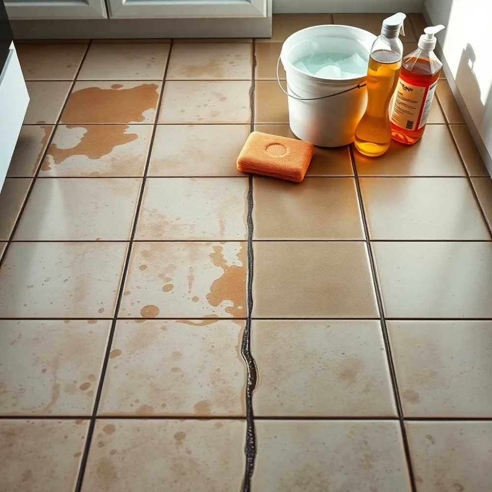 Czym umyć tłustą podłogę