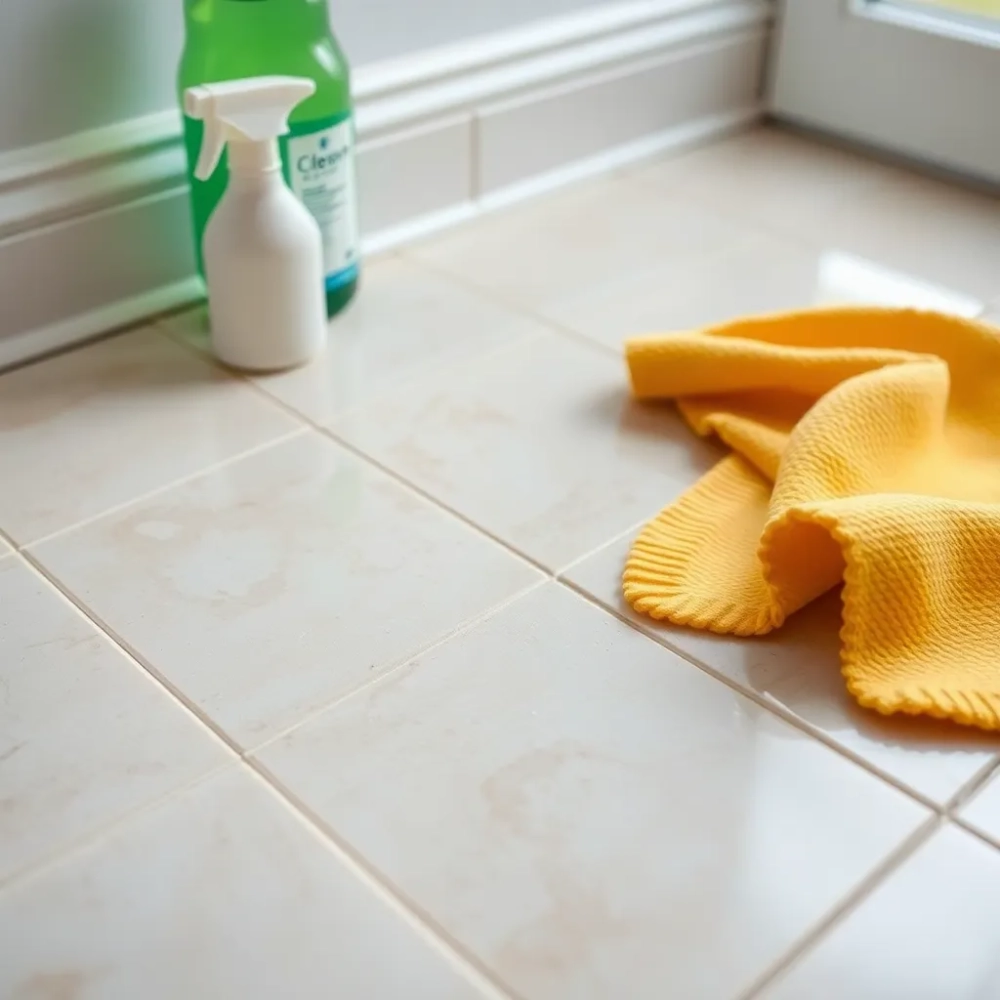 Czym wyczyścić płytki podłogowe po remoncie