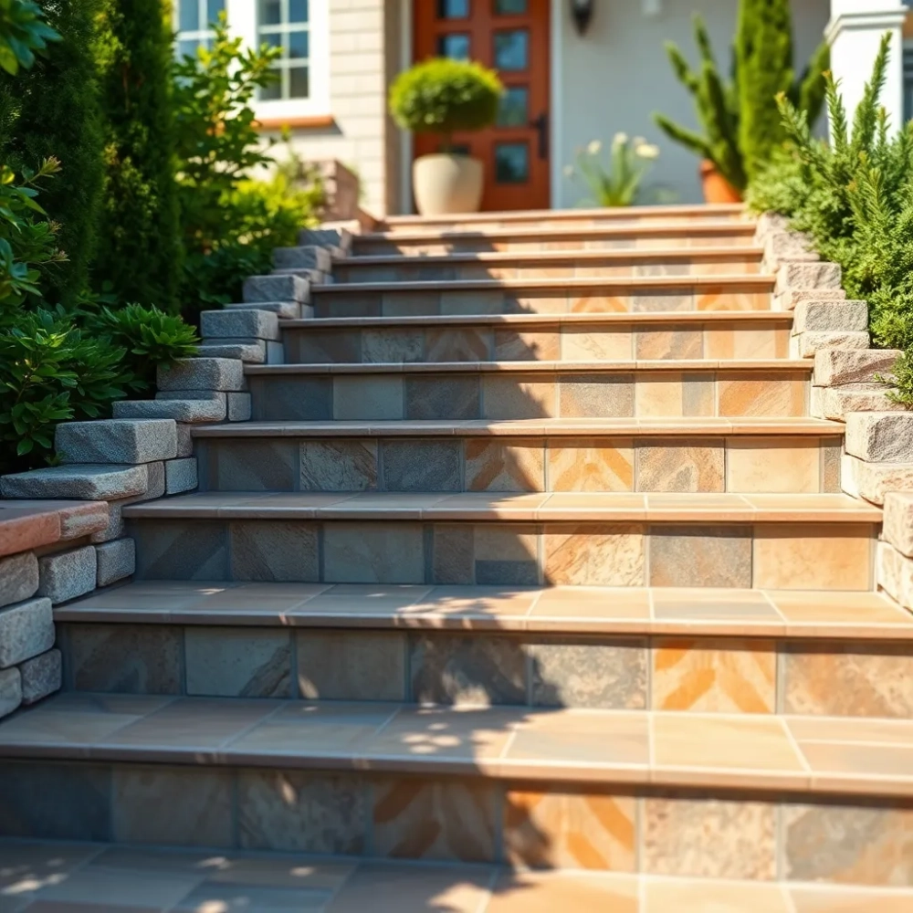 Czym wyłożyć schody zewnętrzne