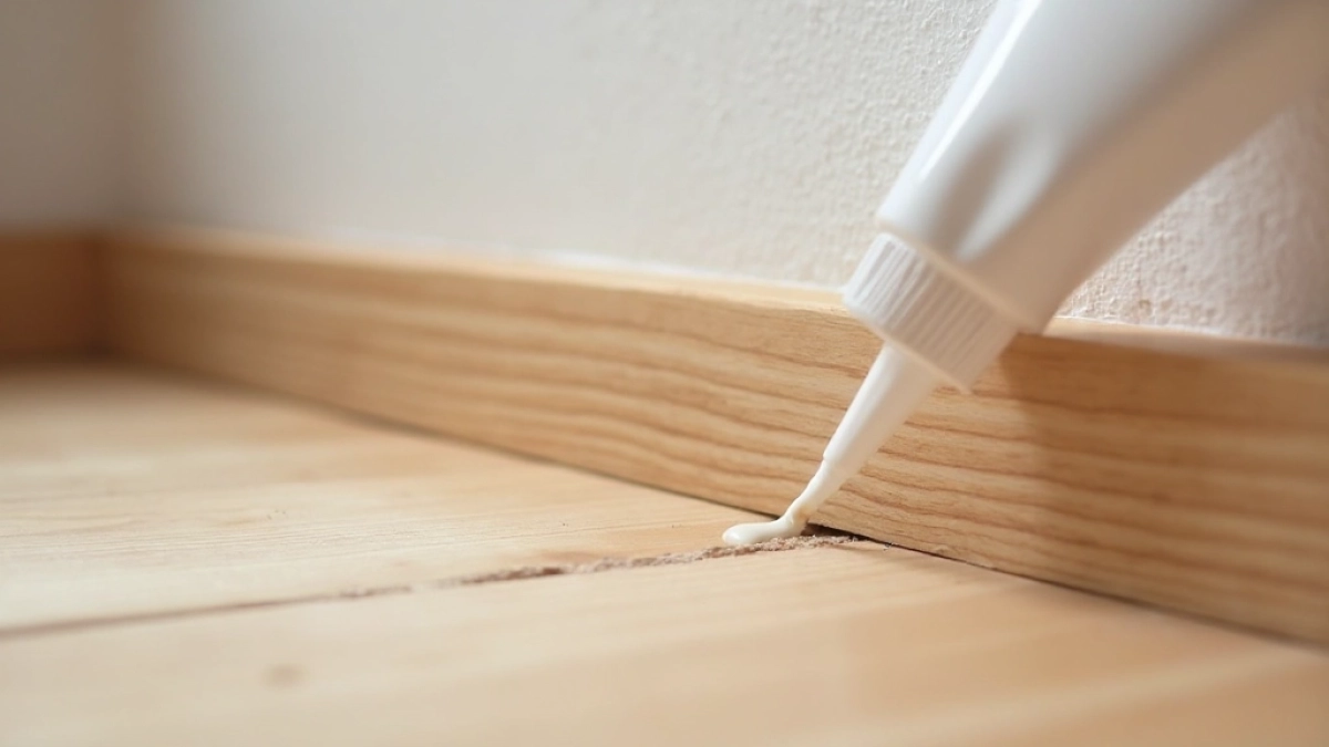 Czym wypełnić szczeliny w listwach przypodłogowych