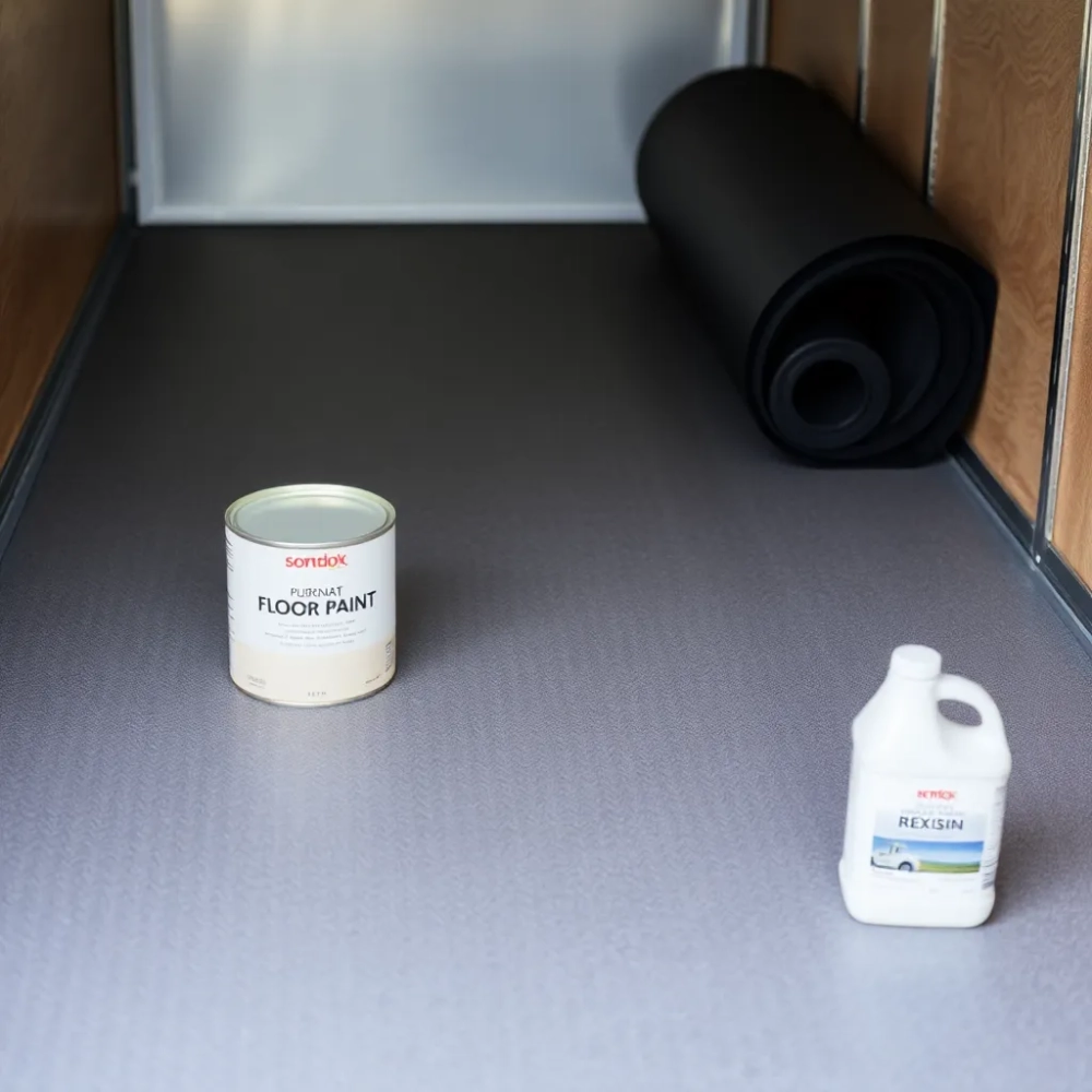 Czym zabezpieczyć podłogę w przyczepie