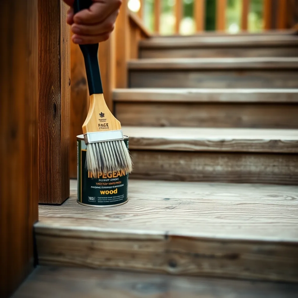 Czym zabezpieczyć schody drewniane zewnętrzne