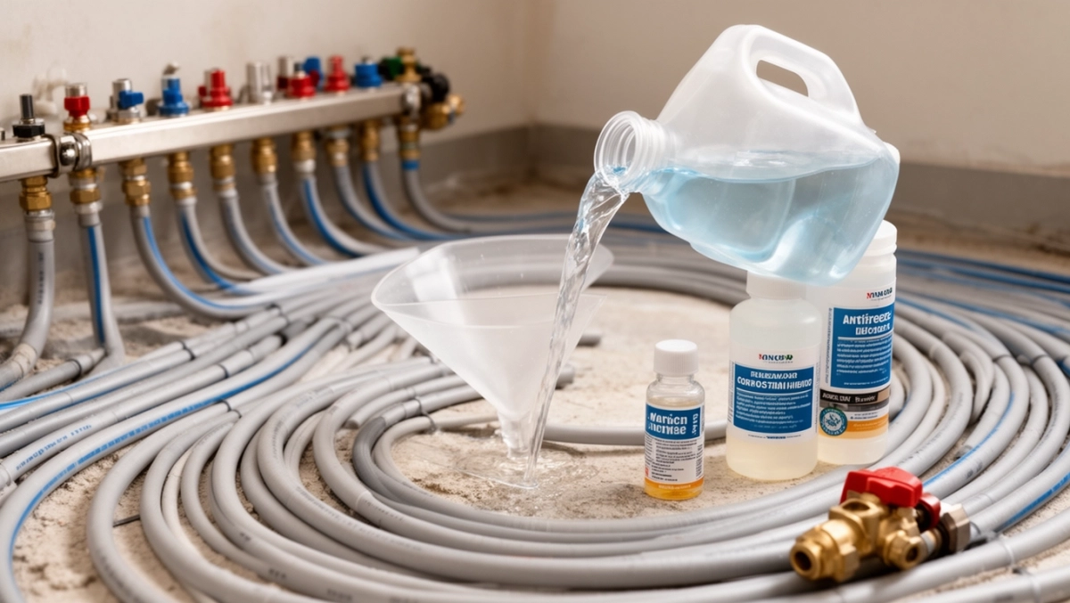 czym zalać podłogówkę