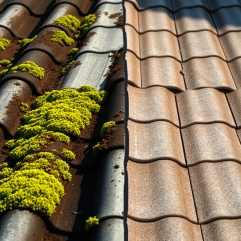 Czyszczenie dachówki betonowej cena