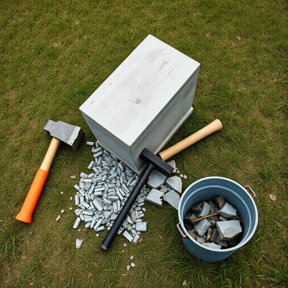 Demontaż ogrodzenia betonowego cena