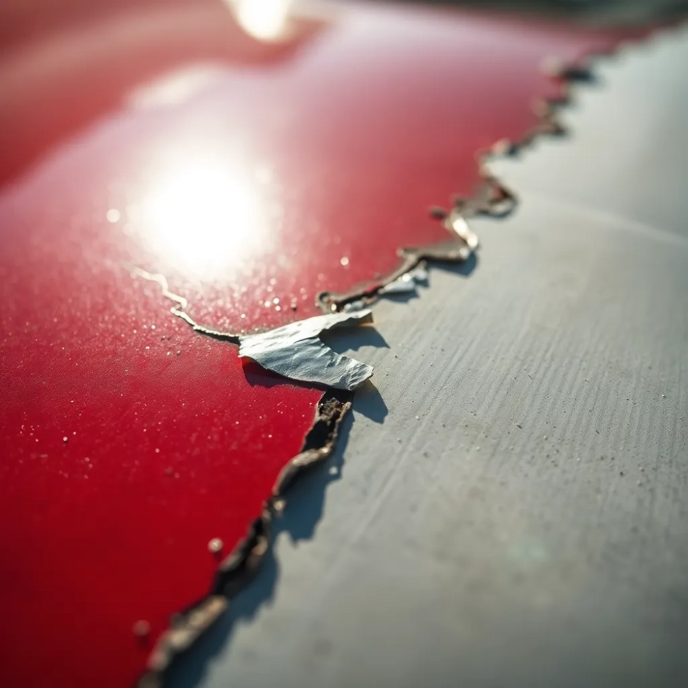 Dlaczego schodzi lakier z samochodu