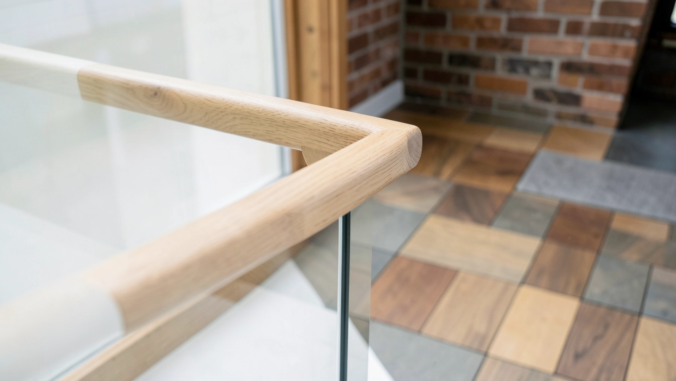 Dopasowanie poręczy drewnianej fi42 do stylu