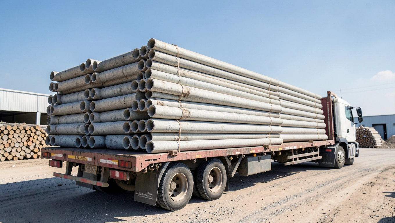 Dostawa słupów żelbetowych prefabrykowanych koszt