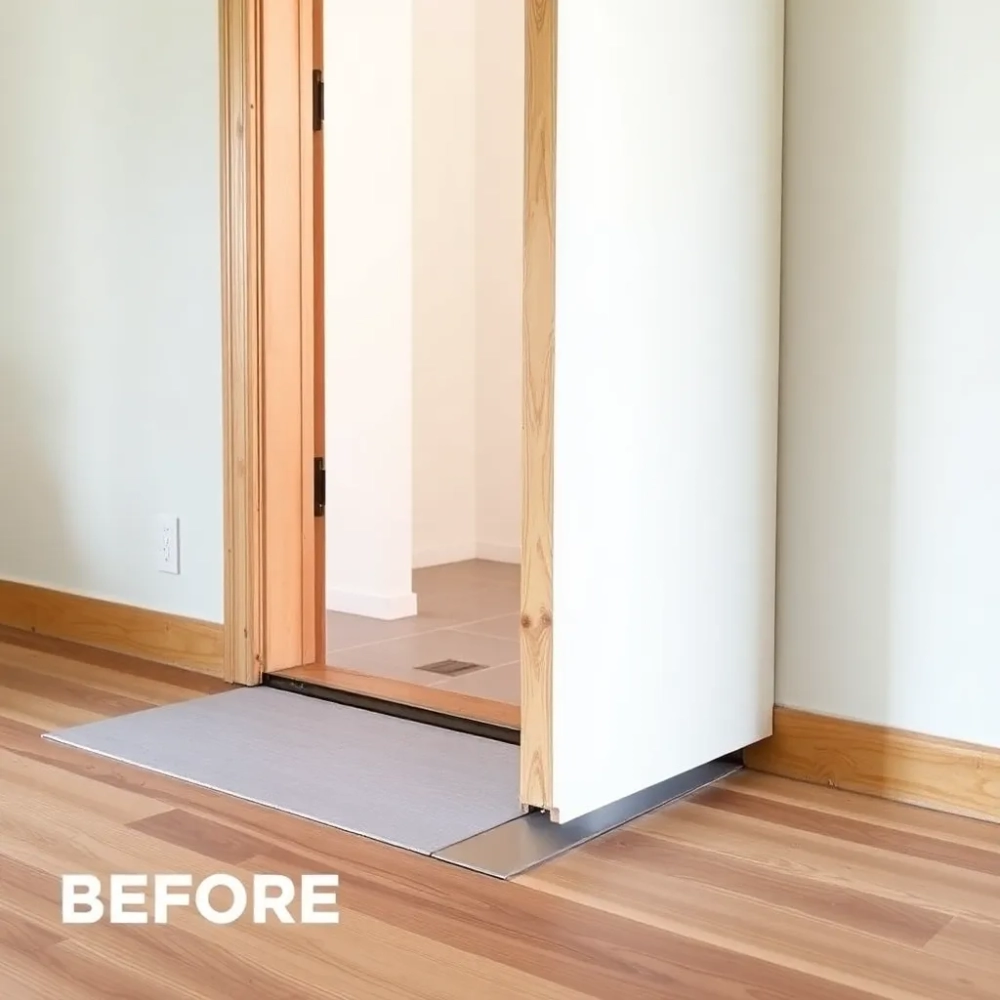 Drzwi zewnętrzne przed czy po podłogach