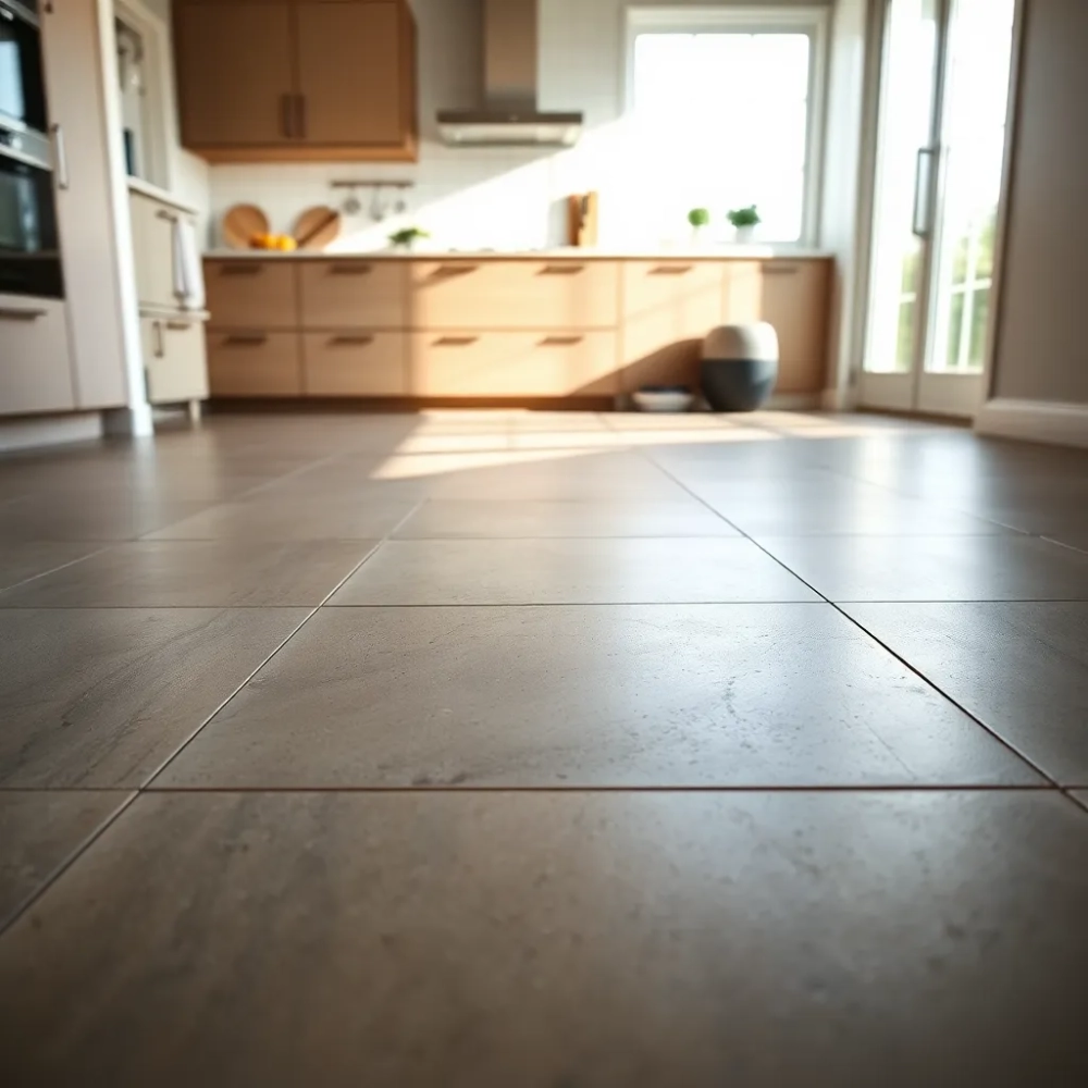 Duże płytki do kuchni na podłogę
