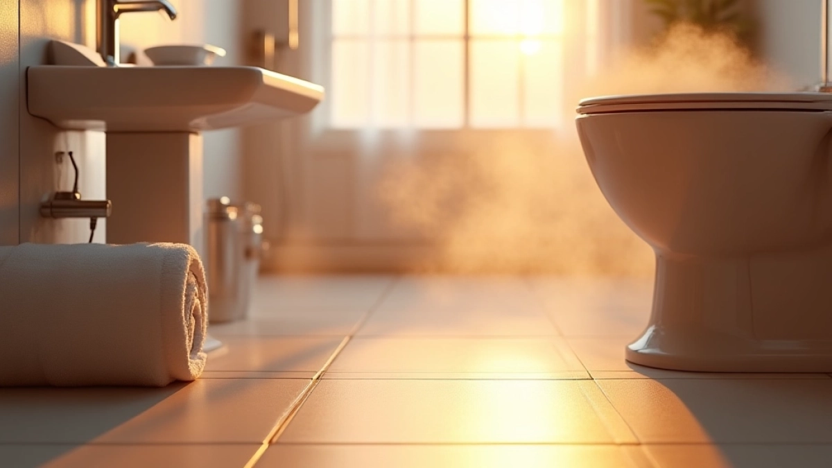 Elektryczne ogrzewanie podłogowe w łazience