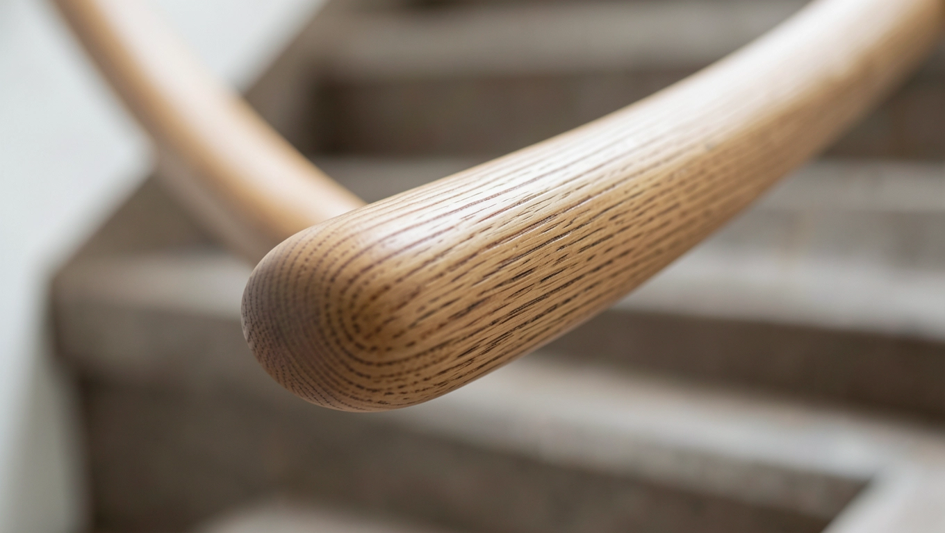 Ergonomia drewnianej poręczy w użytku