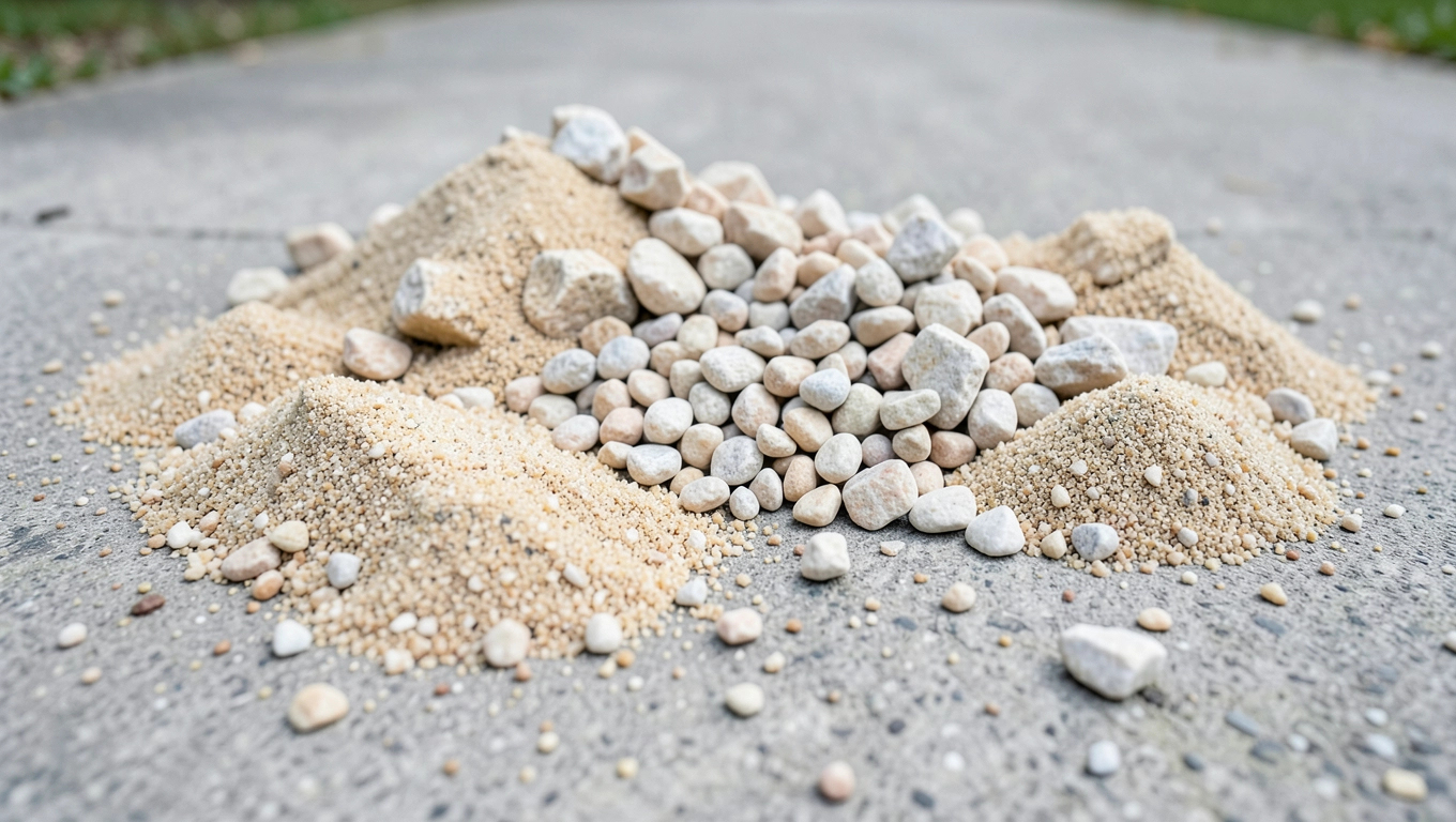 Frakcje dolomitu na podjazd