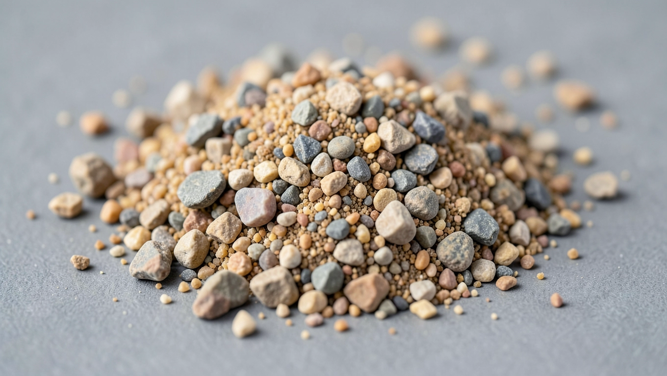 Frakcje drobne kruszywa drogowego
