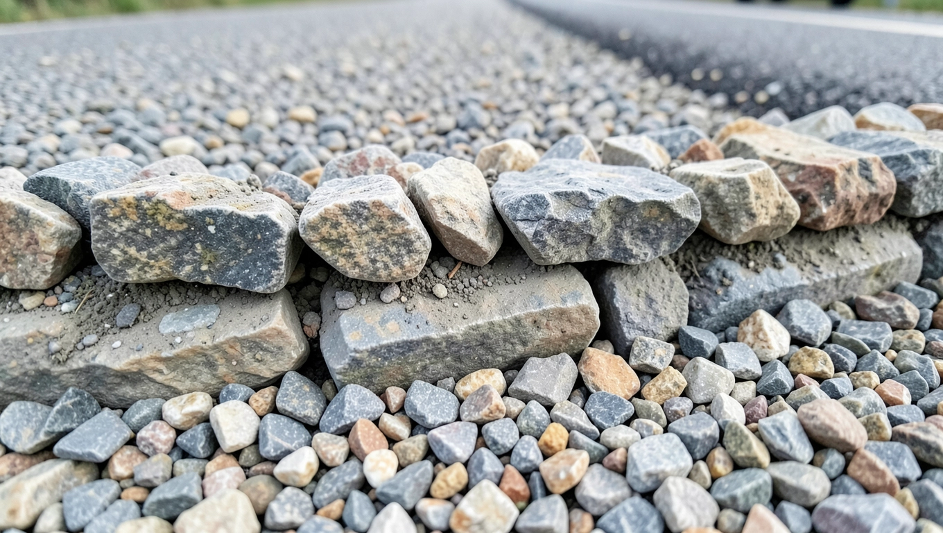Frakcje średnie i grube w drogownictwie