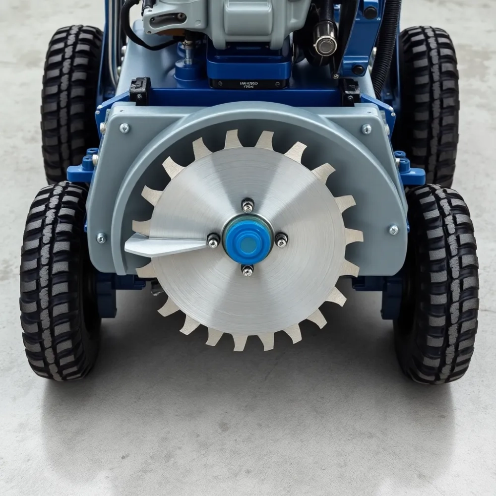 Frezarka do rowków w betonie