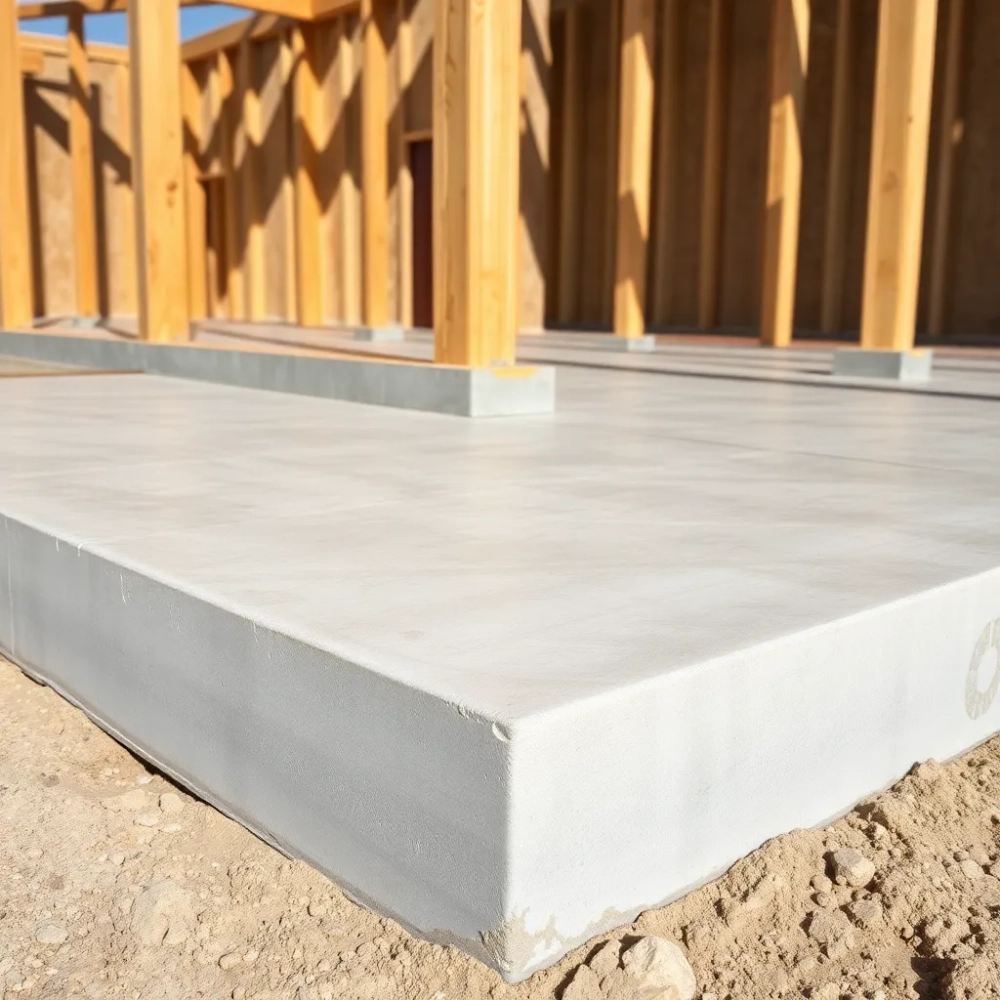 Fundament pod dom szkieletowy