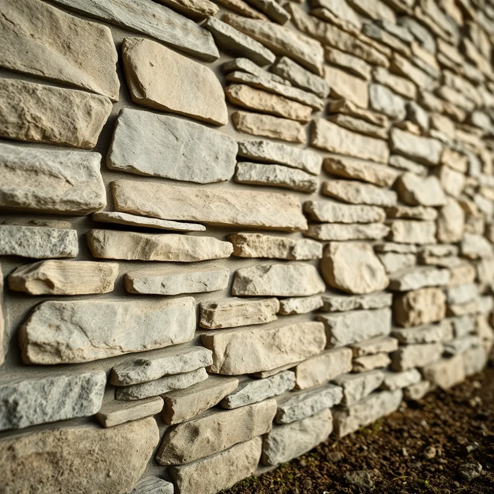 Fundament z kamienia polnego ocieplenie