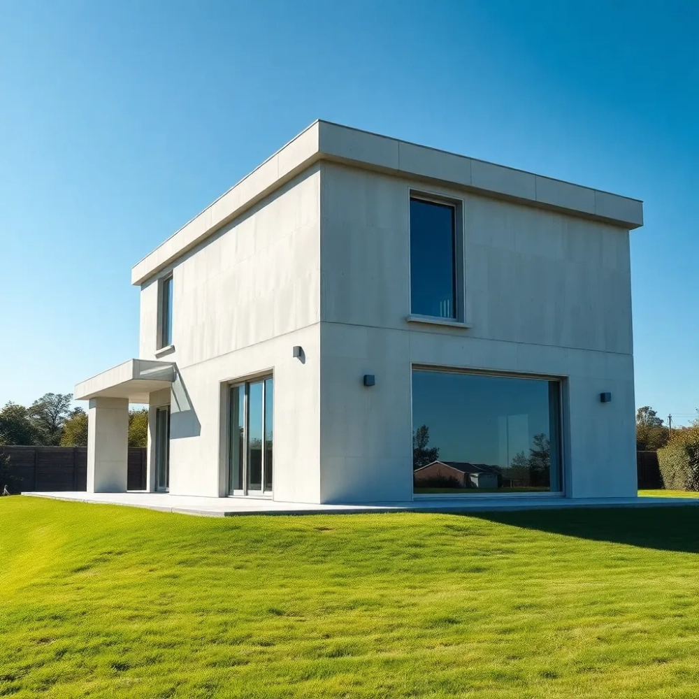 Gotowe domy z płyt betonowych cena