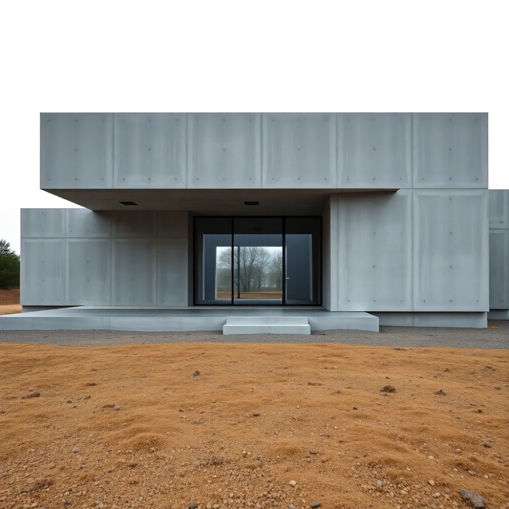 Gotowe domy z płyt betonowych