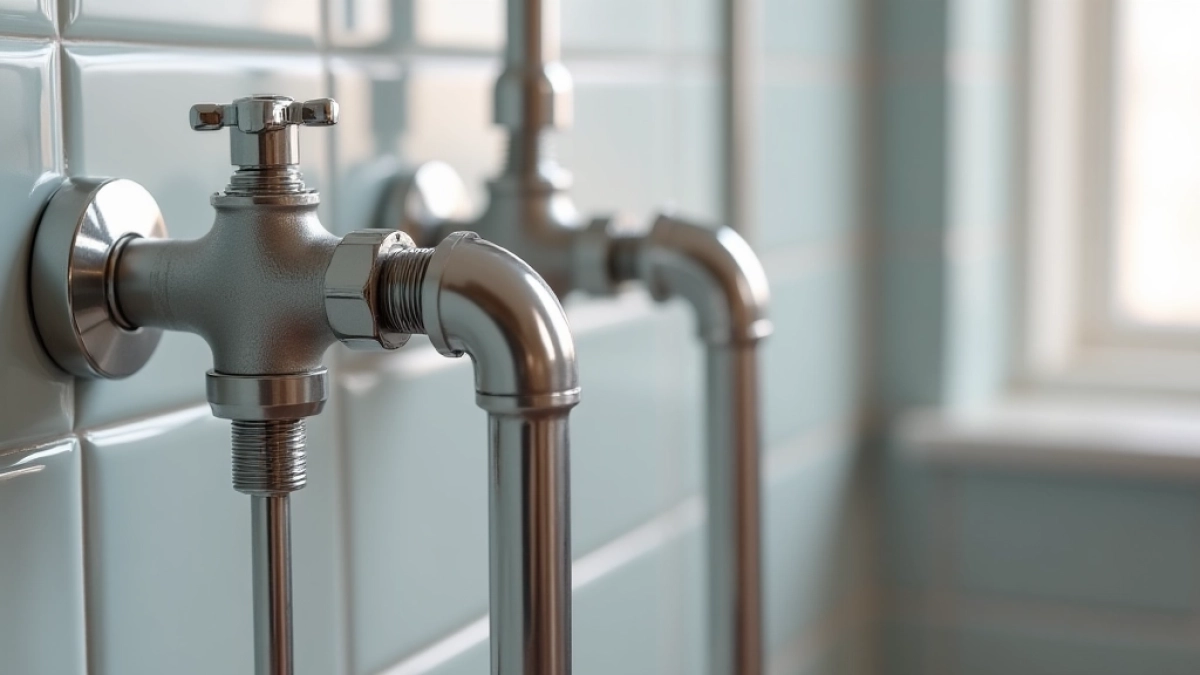 Grzejnik łazienkowy zasilany z podłogówki