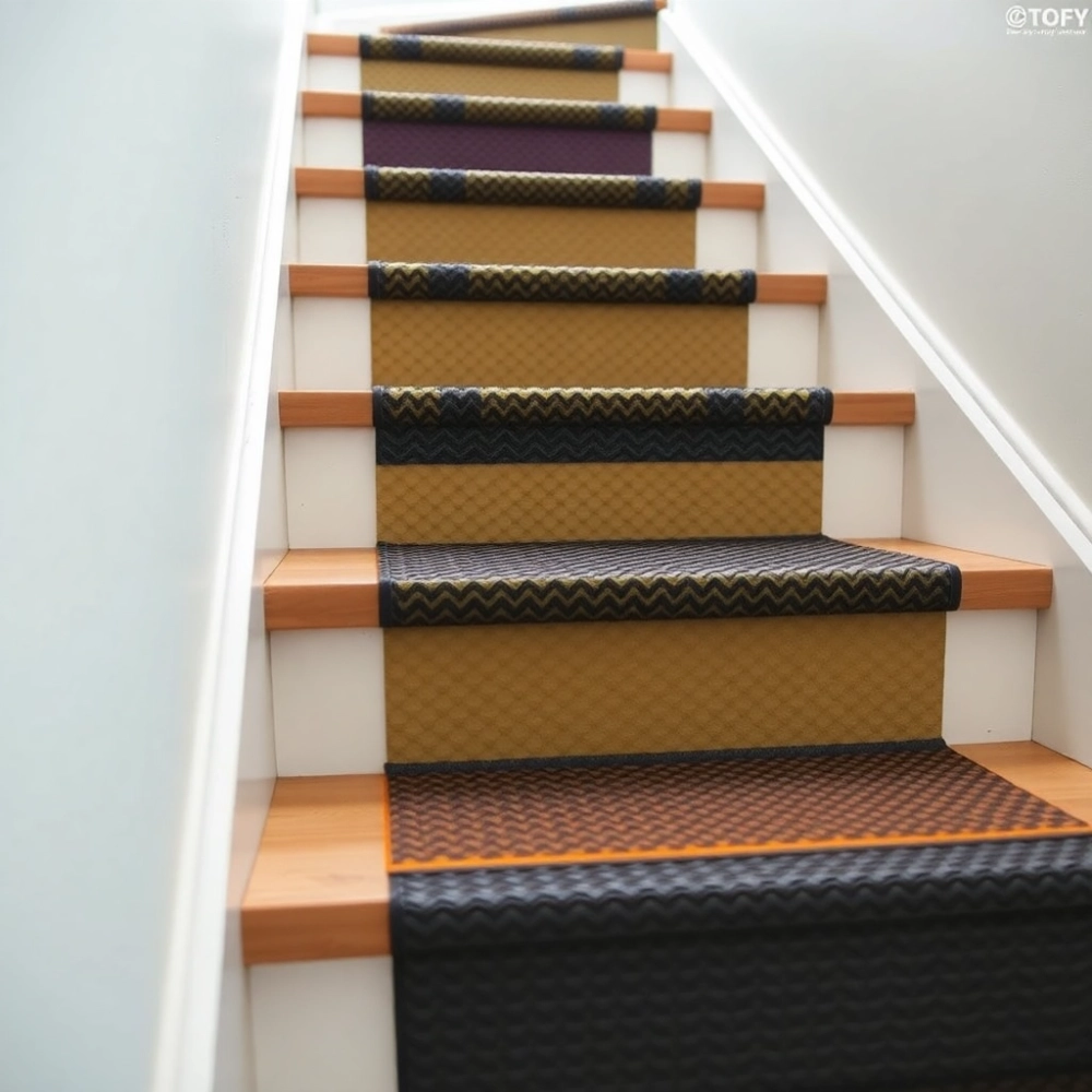 Gumowe nakładki na schody wewnętrzne