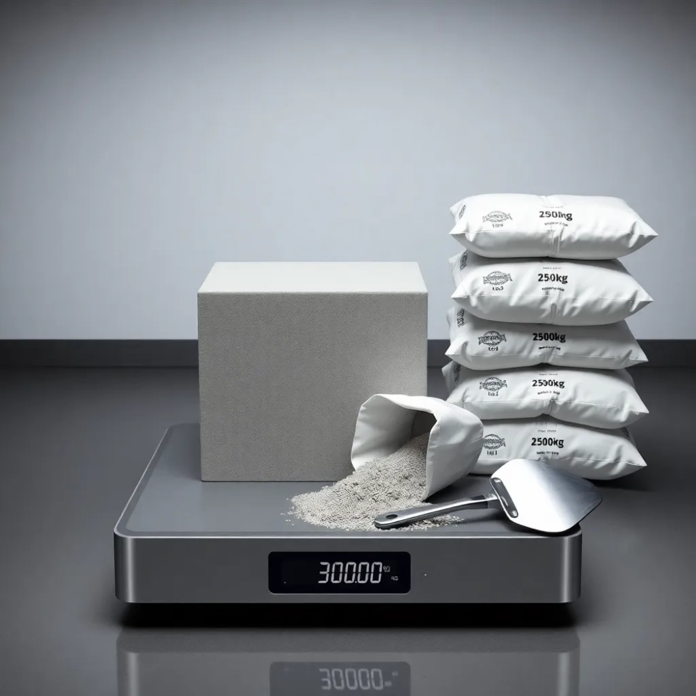 Ile cementu na m3 betonu kalkulator