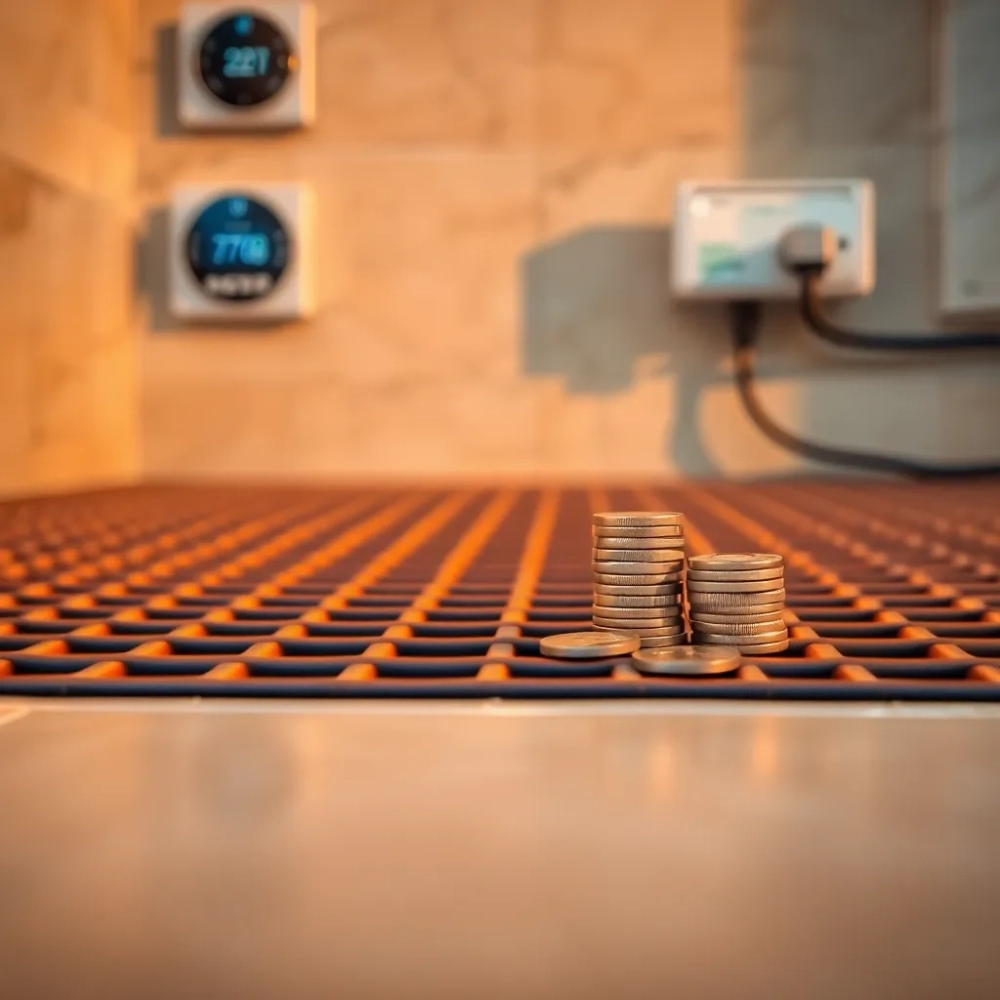 Ile kosztuje ogrzewanie podłogowe elektryczne