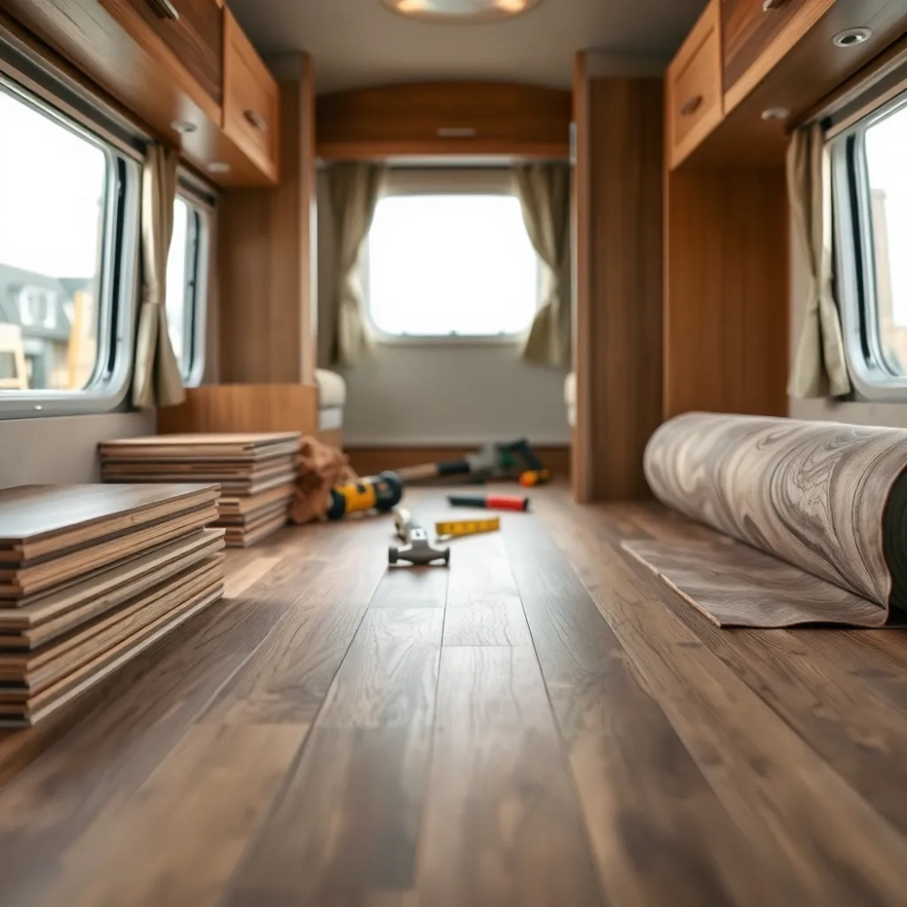 Ile kosztuje wymiana podłogi w przyczepie kempingowej