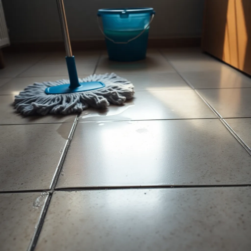 Ile schnie podłoga po umyciu mopem