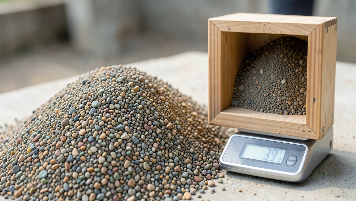 ile waży 1 m3 kruszywa