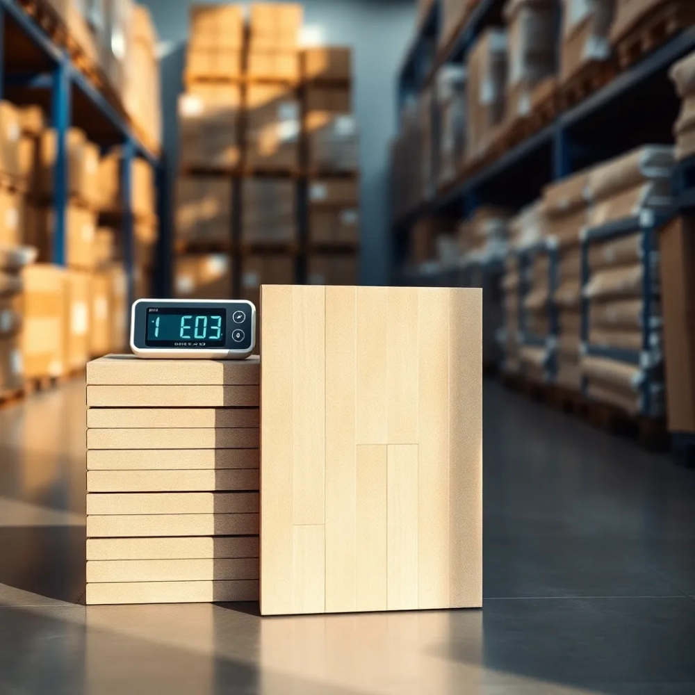 Ile waży metr płytek podłogowych