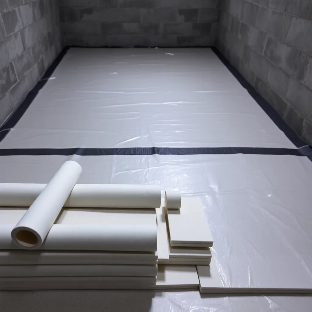 Izolacja posadzki w piwnicy