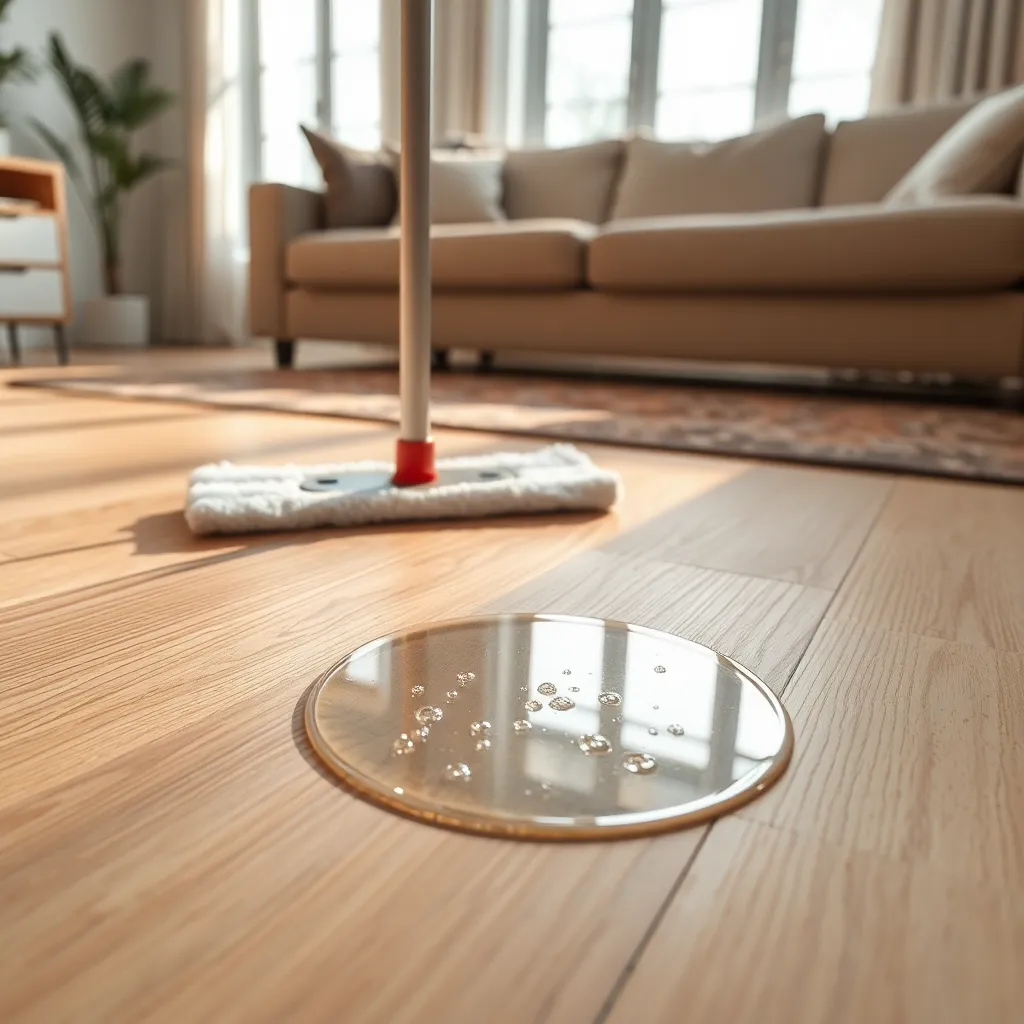 jak czyścić panele podłogowe