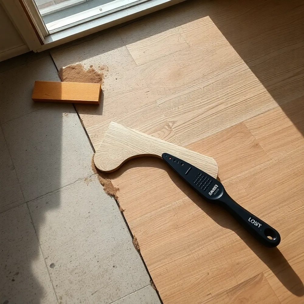 jak kleić podłogę drewnianą