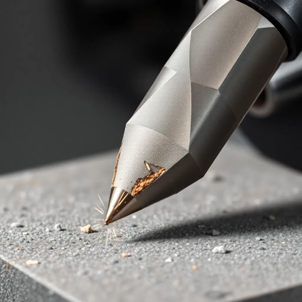 Jak naostrzyć wiertło do betonu