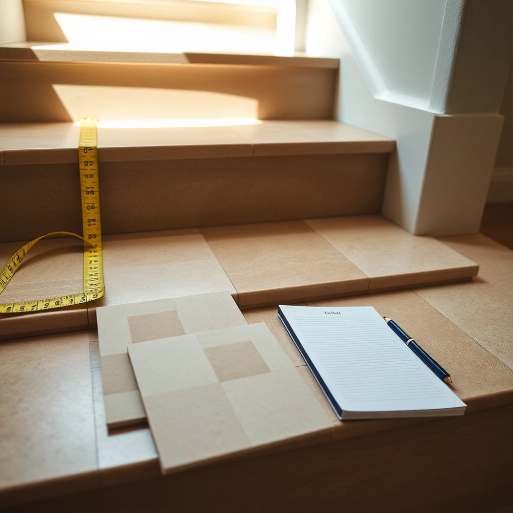 Jak obliczyć ilość płytek na schody