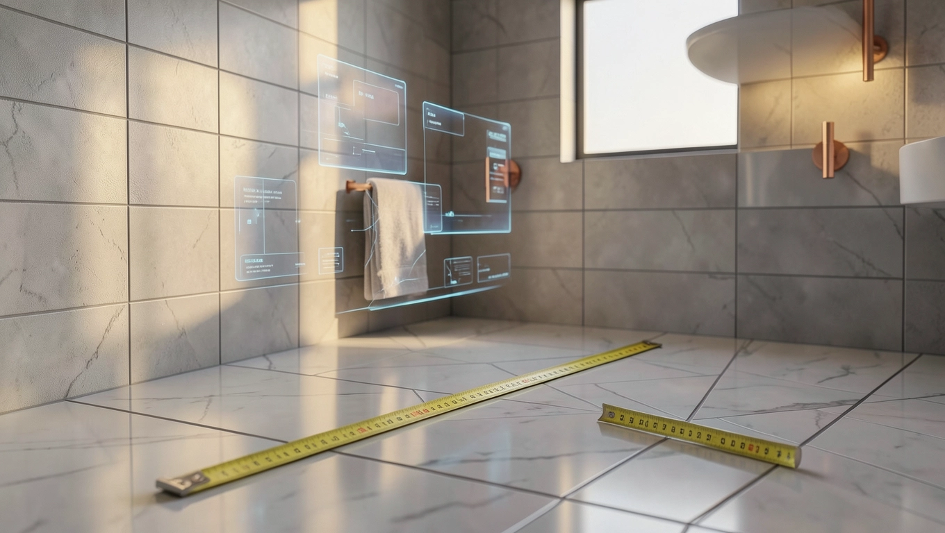 Jak obliczyć koszt robocizny łazienki na podstawie powierzchni podłogi