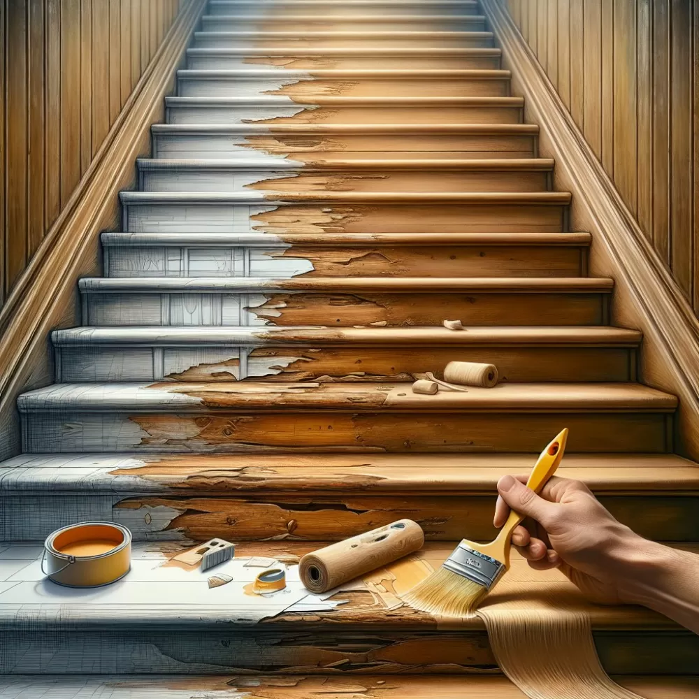 Jak Odnowić Schody Drewniane Pomalowane Farbą Olejną