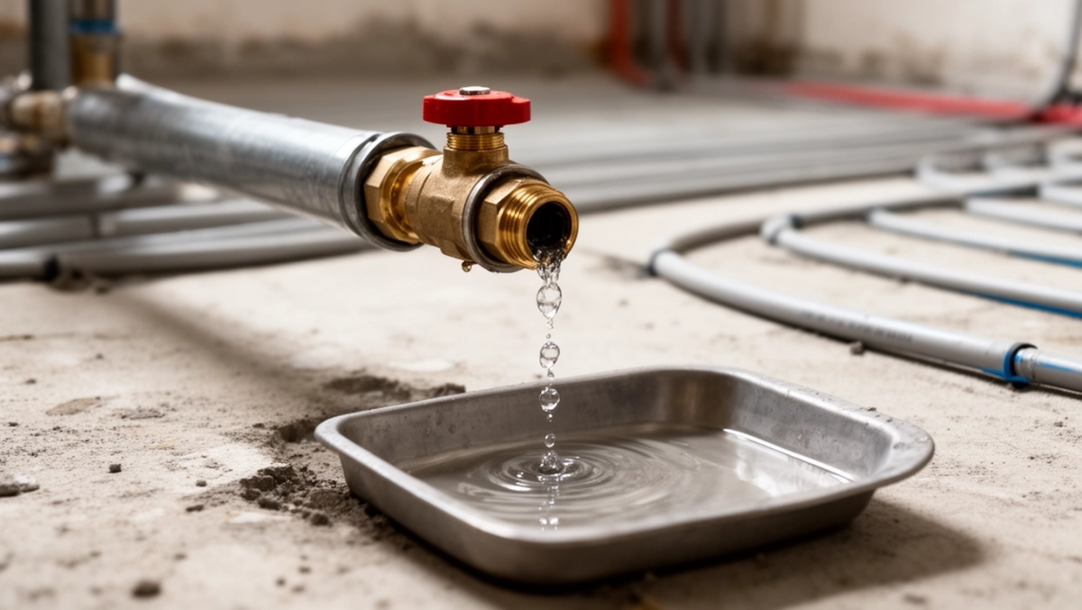 jak odpowietrzyć podłogówkę bez rozdzielacza