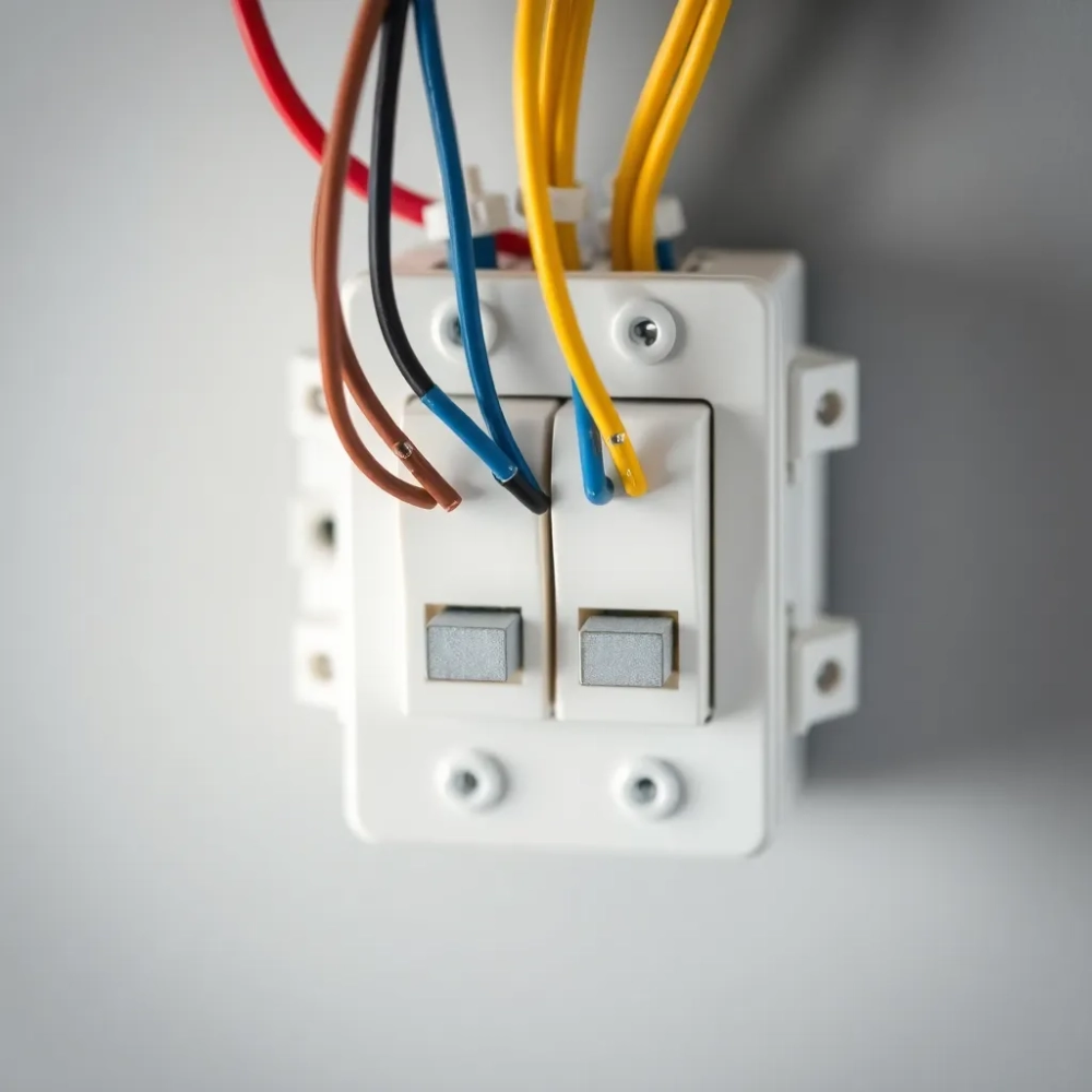 Jak podłączyć łącznik podwójny schodowy