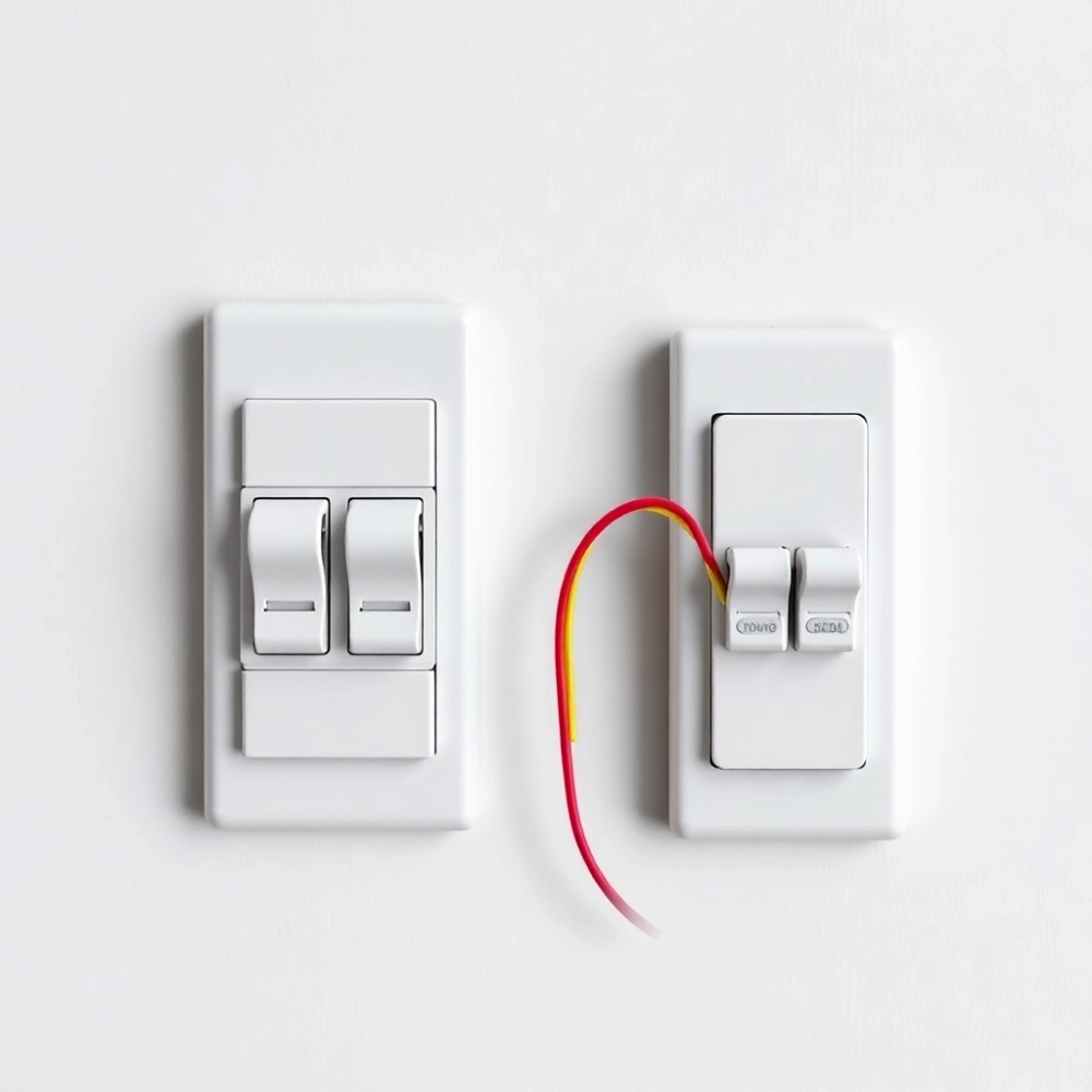 Jak podłączyć włącznik schodowy podwójny z pojedynczym