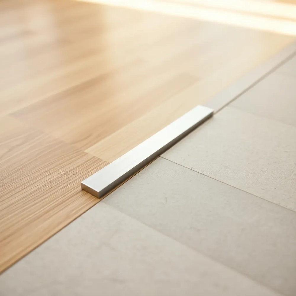 Jak połączyć podłogę drewnianą z płytkami