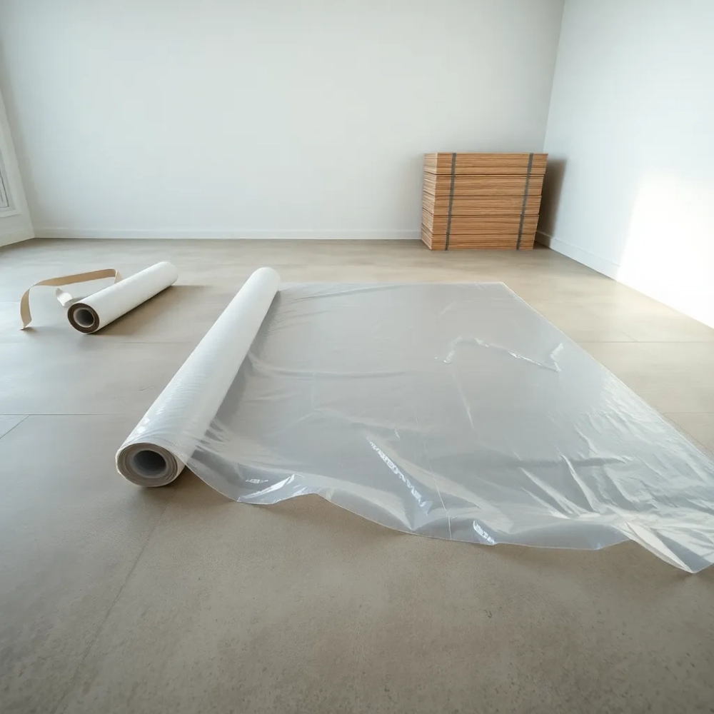 Jak położyć folię pod panele podłogowe