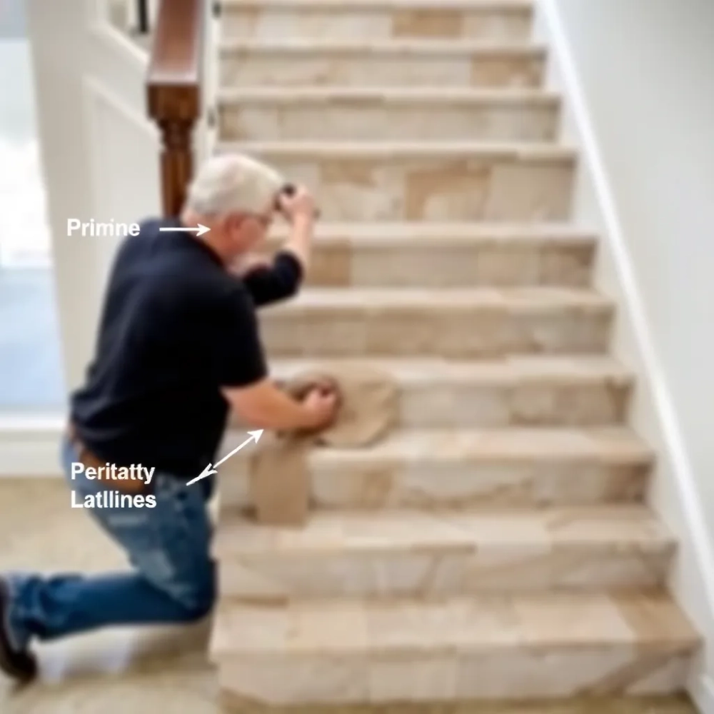 Jak położyć kamienny dywan na schody